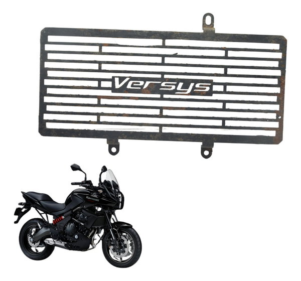 Grade Proteção Radiador Kawasaki Versys 650 10-14 Original Preto